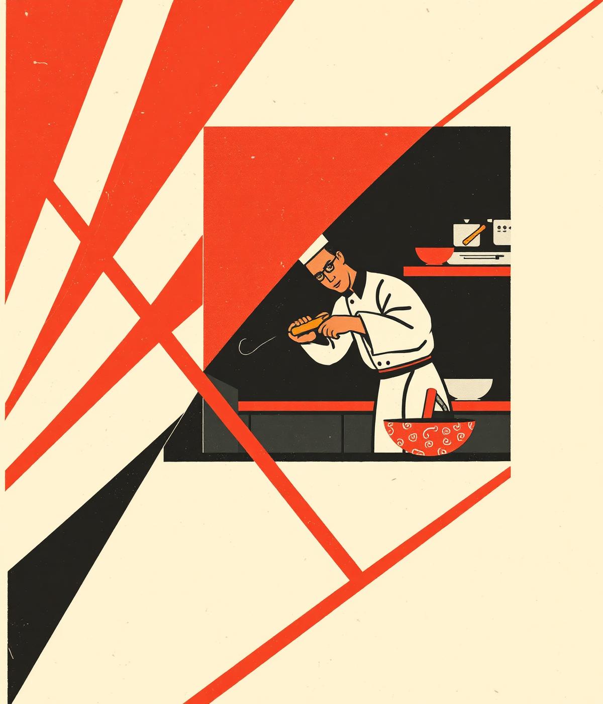 Open kitchen at Foreign Grill